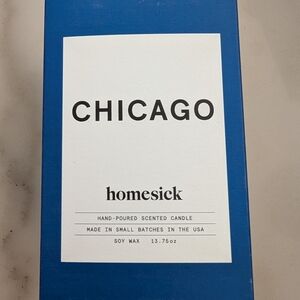 HOMESICK Chicago Candle New in Box